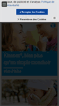 Mobile Screenshot of kleenex.fr