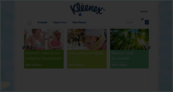 Desktop Screenshot of kleenex.de
