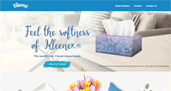Desktop Screenshot of kleenex.com.my